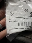 New, Allen Bradley 800T-XD1 Series Contact Block, 800T-XA, Free Shipping. Fixed Price $6.95.