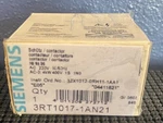 Siemens Sirius 3RT1017-1AN21 Power Contactor 3-POLE 4KW 220V 1NO Nos. Fixed Price $24.95.