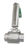 Inline CF8M Ss Fnpt X Ball Valve, Locking Lever 1/4" 1000WOG. Fixed Price $38.55.
