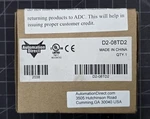 Automation Direct D2-08TD2 Discrete Output Module. Fixed Price $75.00.