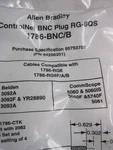New Ab 1786-BNC Box Factory Sealed Free Shipping Plc 1PC. Fixed Price $153.00.