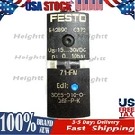 New SDE5-D10-O-Q6E-P-K Festo 542890 Fast Shipping Pressure Sensor Switch. Fixed Price $81.27.