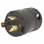 Hubbell HBL2621VBK PLUG,250VAC,30A,L6-30P,2P,3W,1PH 4HD32. Fixed Price $35.42.