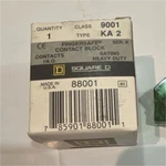 Square 9001KA2 88001 Fingersafe Contact Block Green Plastic Heavy Duty. Fixed Price $16.25.