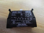 Allen Bradley 800E-3X01 Contact Block D5-3X01 Black/red. Fixed Price $16.44.