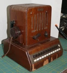 Rare 1930'S Executone Wood Intercom Two Way Speaker Control York Model?. Fixed Price $224.95.