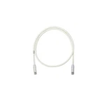 Ft Panduit UTPSP5Y 24 Awg Copper Cat 6 Patch Cord Off White. Fixed Price $19.00.