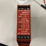 Allen Bradley MSR127T Safety Relay Red (440R-N23126). Fixed Price $60.00.