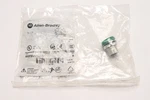 Allen-bradley Plastic Pilot Light 22.5MM Green 800FM-P3MQ3G Ser. Fixed Price $19.95.