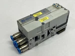 Festo VMPA2-FB-AP-2-1 Sub Base W/ VMPA2-M1H-G-PI Solenoid Valve VMPA2-RP Cover. Fixed Price $40.49.