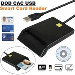 Cac Reader, Dod Military Usb 2.0 Common Access, For Id Ic Bank Credit Smart Card. Fixed Price $10.91.