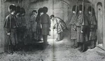 1875 Tower Of London, Ceremony Locking Up Double-page Woodblock Print. Fixed Price $52.27.
