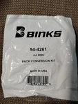 Binks 54-4261 Conversion Kit. New Package.. Fixed Price $15.00.