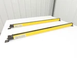 Allen Bradley Guardshield Safety Light Curtain Transmitter/receiver Set 960MM. Fixed Price $479.99.