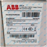 New 1PCS Abb Cabinet Door Operating OT400E03K 1SCA022763R5390 Isolating Switch. Fixed Price $489.58.