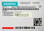 Siemens 6AU1400-2QA20-0AA0-Z. Fixed Price $708.00.