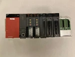 MITSUBISHI,Q61P Q01UCPU QJ61BT11N X2 QD75MH2 QX42 QY42P,RACK Assembly. Fixed Price $180.00.
