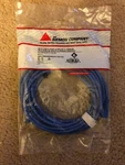 Siemon MC6-8-T-15-06 Cable Assy 4.6M (15FT) 7568A/B Blue 250 Mhz. Fixed Price $9.99.