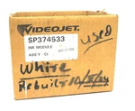 Used Videojet SP374533 Ink Module W/ Stem Reed Switch. Fixed Price $200.00.