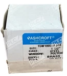 Ashcroft 1-1/2" 1/8NPT Back 0-160PSI Pressure Gauge 15W1005 01B 160#. Fixed Price $39.99.