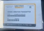 Metrix Seismic Vibration Transmitter ST5484E-132-0014-00. Fixed Price $269.99.