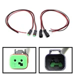 Heavy Duty 20" Deutsch Dtp Male/female Adapter Connectors Pigtails For Lights. Fixed Price $12.09.