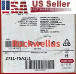1PCS 2711-T5A2L1 New Ab Frn 4.41 Panelview 550 Touchscreen 2711T5A2L1. Fixed Price $2299.58.