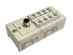 Smc EX500-IB1 Devicenet Input Base Unit W/ EX500-IE5 Block 8X M8 3-PIN. Fixed Price $19.99.
