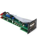 Black Box Pro Switching Gang 2U RS-232/DB25 A/b Card Latching. Fixed Price $664.57.