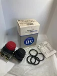 Allen Bradley 800H-FRB26A Pushbutton Booted Flush Black Ext Red 1NO/1NC Se Nib. Fixed Price $139.99.
