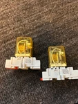 Of With Rail Base Idec RR2BA-U AC120V Vac Pilot Cube Relay RR2BAU. Fixed Price $30.00.