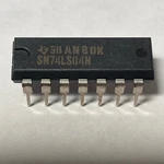 Lot Of 25 Texas Instruments SN74LS04N Ic Inverter 6CH 1-INP 14DIP 44441-01. Fixed Price $42.75.