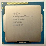Intel I7-3770 3.40GHZ SR0PK Desktop Cpu 4-CORE LGA1155 Processor. Fixed Price $28.49.