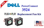 Dell Powerconnect 3524 Kit (P486K) 2X New Replacement Fans. Fixed Price $45.95.