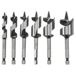 6 Piece Stubby Auger Drill Bit Set. Fixed Price $27.99.