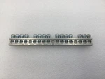 Square SE-75B 18 Position 4-14 Awg Grounding Bar 5/8" X 1/2". Fixed Price $5.99.