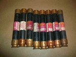 8PC Bussman Fusetron Time Delay FRS-R-3 Used. Fixed Price $40.00.