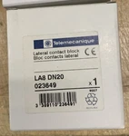 Telemecanique Lateral Contact Block LA8 DN20 023649 -nib. Fixed Price $20.00.